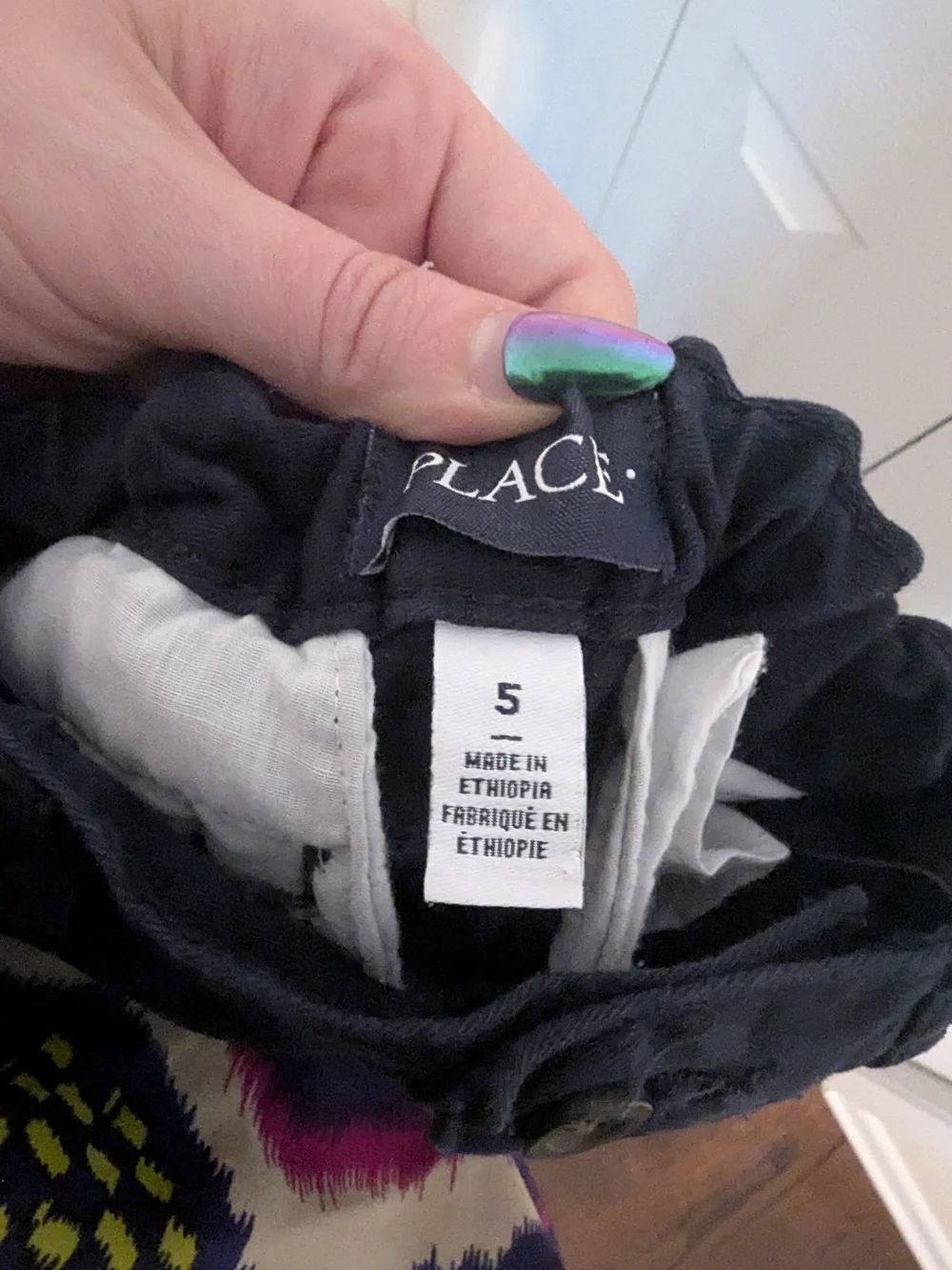 Childrens Place Boys Uniform Lot Size 5 5/6 Navy